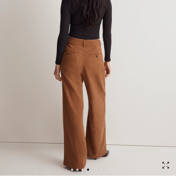 Madewell wide leg trousers - Picture 3 of 4